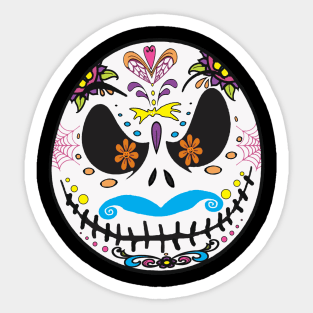 Sugar Skull Jack Sticker